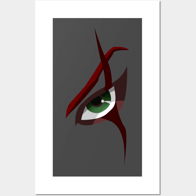 Katarina eye Wall Art by Xanxus